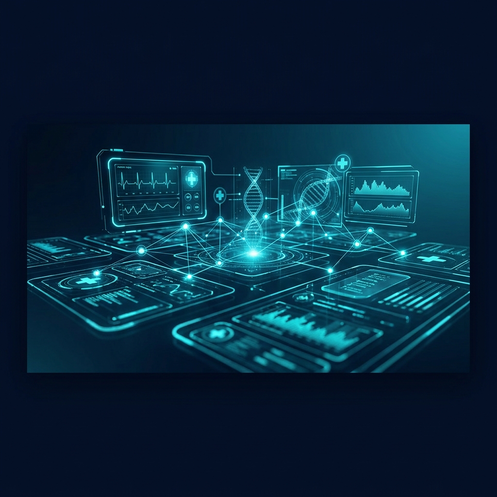 Healthcare technology background